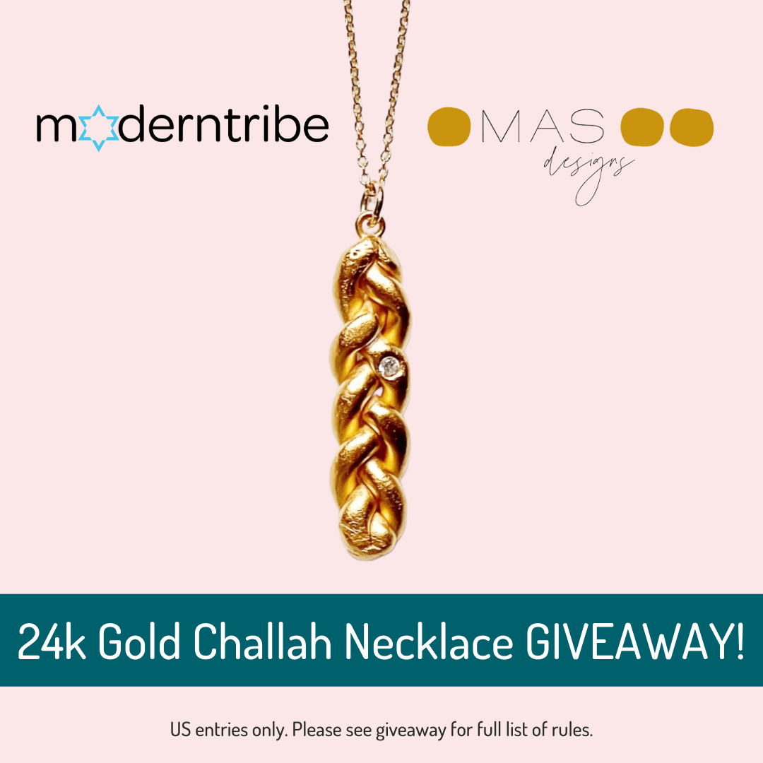 24k Gold Vermeil Challah Necklace Giveaway