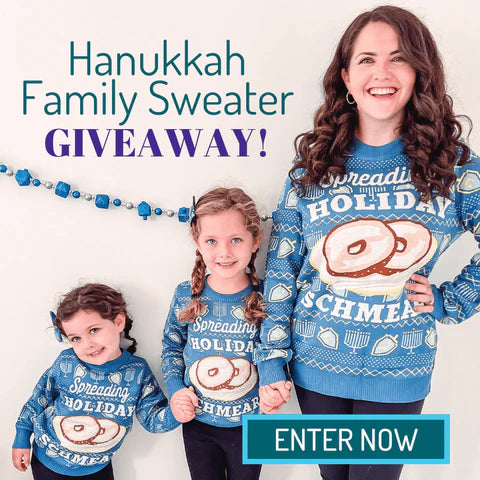 Hanukkah Giveaway! Sweaters for the Whole Family