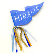 Cami Monet Decorations Miracle Hanukkah Party Pennant