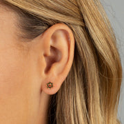 By Adina Eden Earrings Simple Star of David Stud Earrings - 14k Gold-Plated