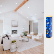 SURI Mezuzahs Blue and Gold Marc Chagall Mezuzah Case