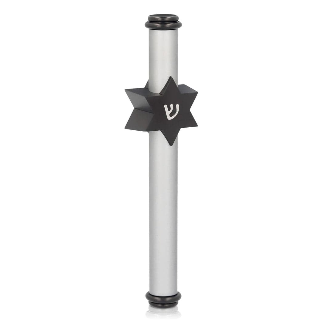 Akilov Mezuzahs Star Of David Mezuzah by Akilov - Black