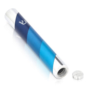 Akilov Mezuzahs Blue Circle Wave Mezuzah by Akilov