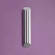 Tchotchke Judaica Mezuzahs Indigo Blum Aluminum Mezuzah