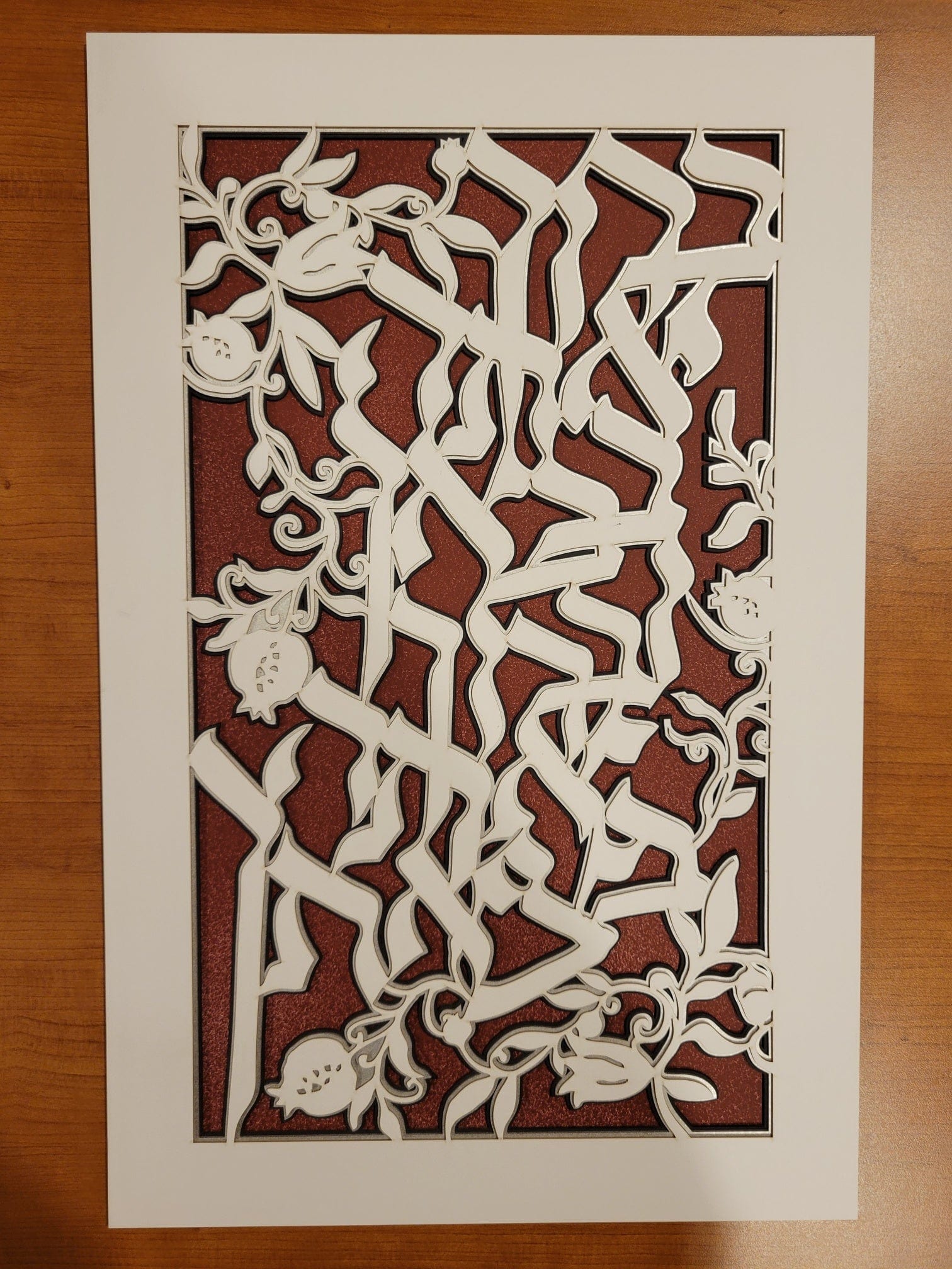 Sketch Blue Studio Paper Cuttings Home Blessing and Prayer Multi-Layered Paper Art Set by Sketch Blue Studio