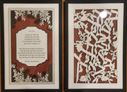 Sketch Blue Studio Paper Cuttings Home Blessing and Prayer Multi-Layered Paper Art Set by Sketch Blue Studio