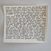 Vashti Mezuzahs Kosher Mezuzah Parchment Scroll (Klaf)