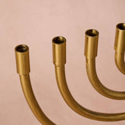 Ten Thousand Villages Menorahs Jyoti Brass Horn Menorah