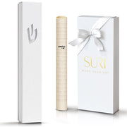 SURI Mezuzahs White Sweetheart Mezuzah Case