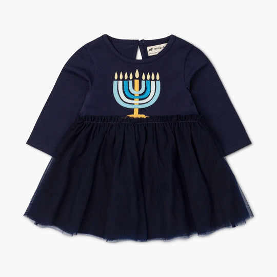 Baby Tulle Menorah Dress by Monica + Andy - (Sizes 0 - 24M)
