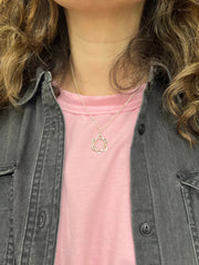 Rachel Pfeffer Necklaces Sterling Silver Handmade Organic Star of David - (Small or Large)