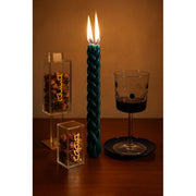 AULICA Blue Havdalah candle h26cm