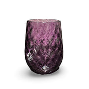 Joy Stember Smash Glasses Translucent Purple Hand Blown Wedding Smash Glass by Joy Stember - (Choice of Color)