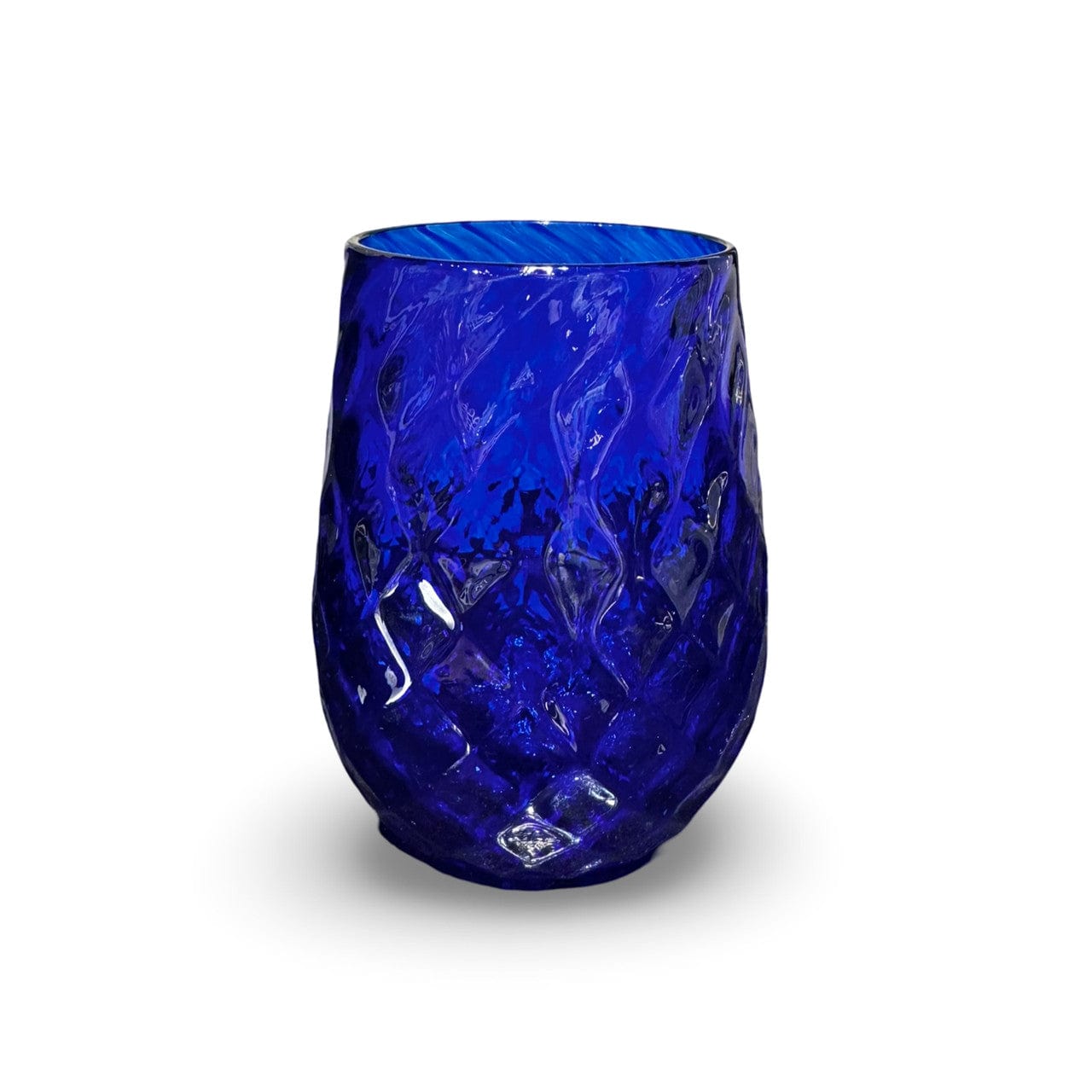 Joy Stember Smash Glasses Cobalt Blue Hand Blown Wedding Smash Glass by Joy Stember - (Choice of Color)