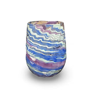 Joy Stember Smash Glasses Swirl Hand Blown Wedding Smash Glass by Joy Stember - (Choice of Color)