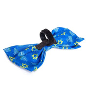 The Worthy Dog Pet Toys Menorah and Star of David Dog Bow Tie - Small or Large