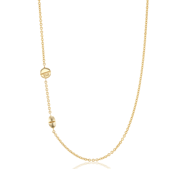 The Benzo Necklace by Mad Fine - 14k Solid Gold or Sterling Silver