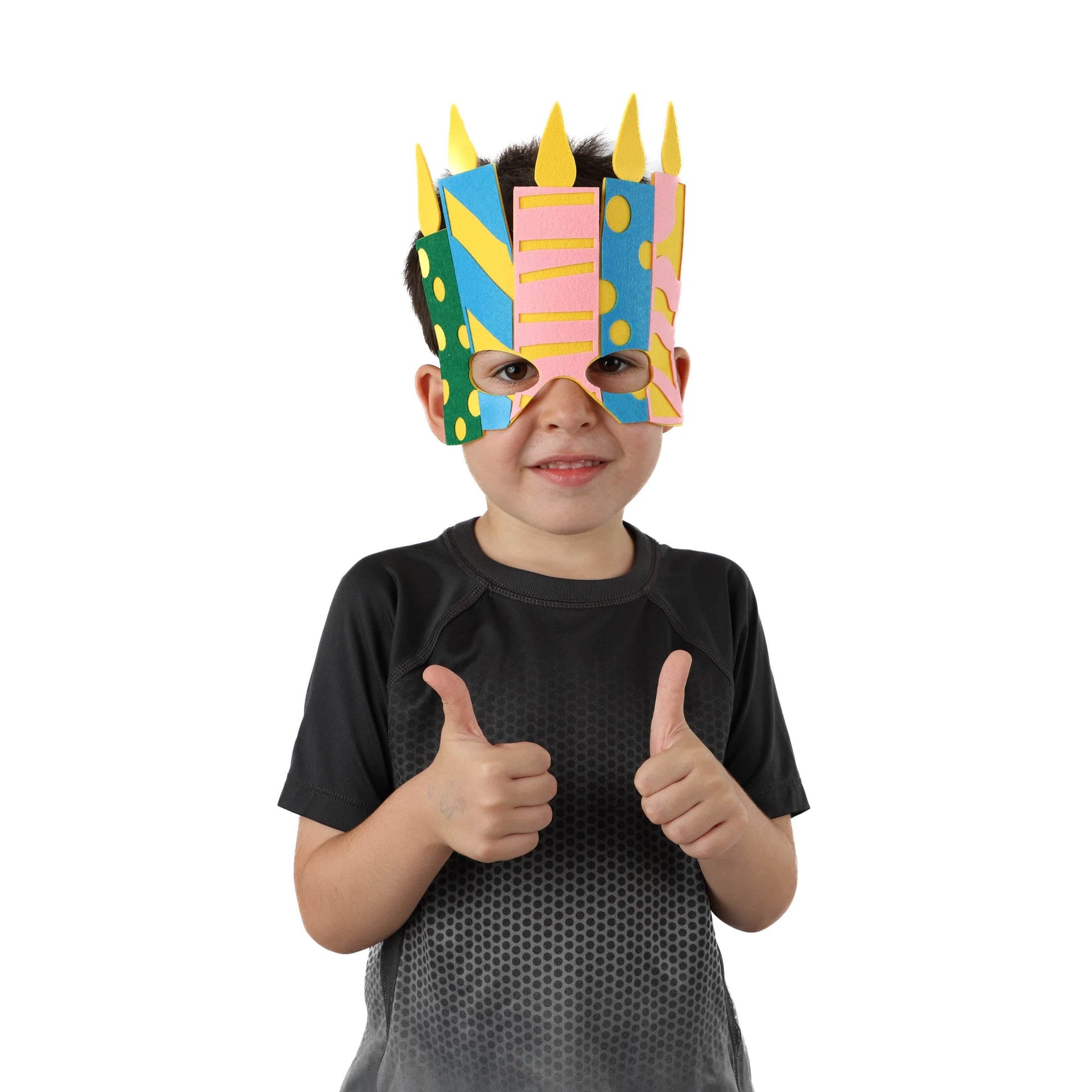 Ella and Noah Masks Hanukkah Felt Masks