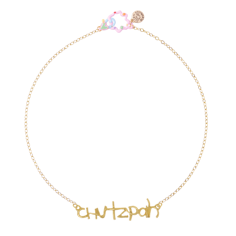Susan Alexandra Necklaces Bronze / Bronze/18" Chutzpah Necklace by Susan Alexandra - Bronze