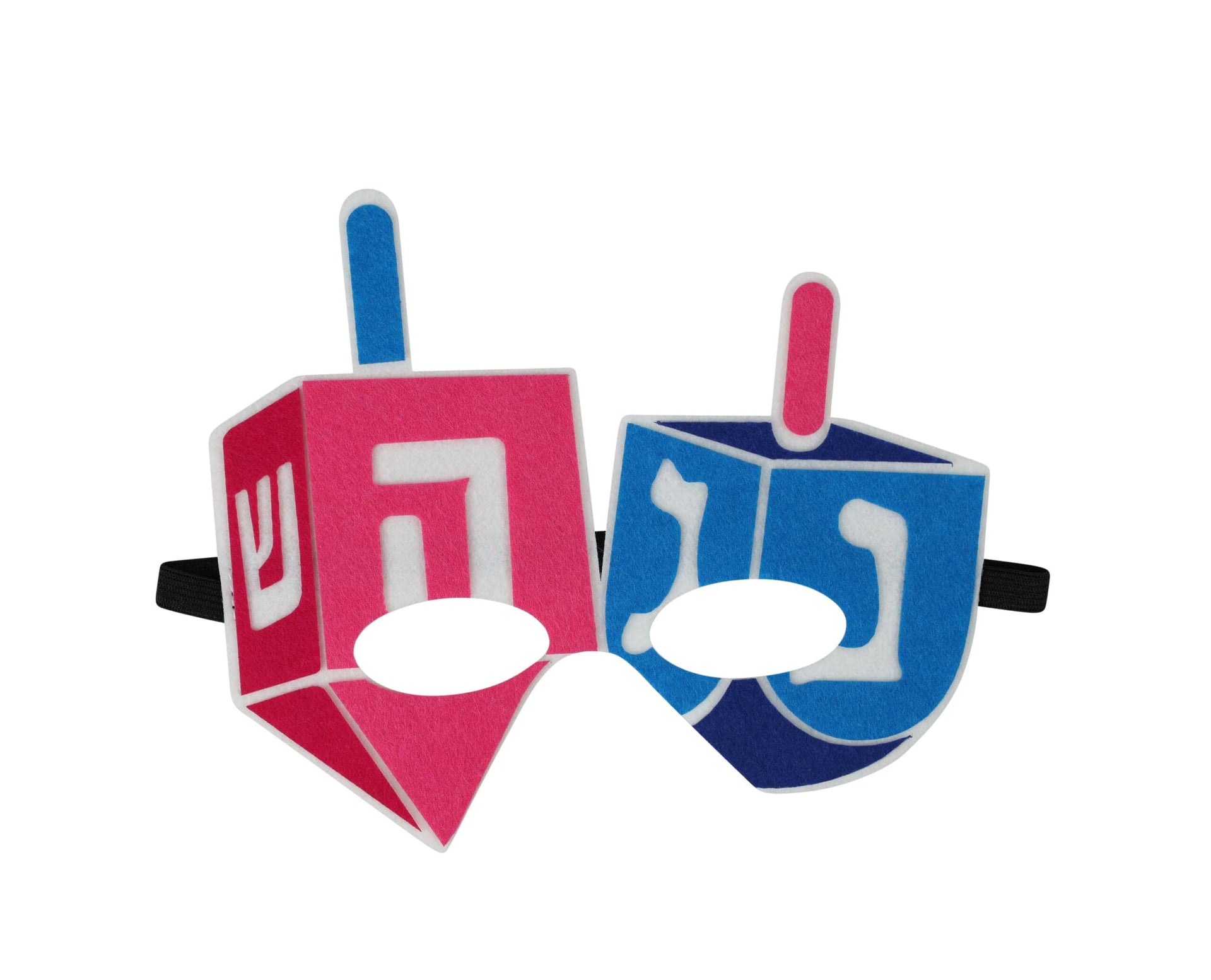 Ella and Noah Masks Hanukkah Felt Masks