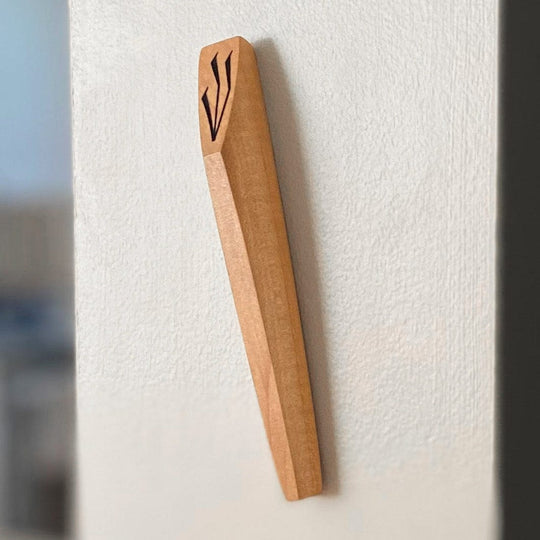 Ember Maple Mezuzah by Windthrow