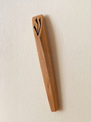 Windthrow Mezuzahs Ember Maple Mezuzah by Windthrow
