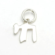 Bareket Jewelry Necklaces Small Chai Pendant - Sterling Silver