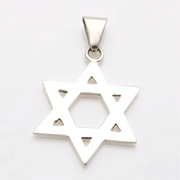 Bareket Jewelry Necklaces Men's Classic Star of David Pendant - Sterling Silver