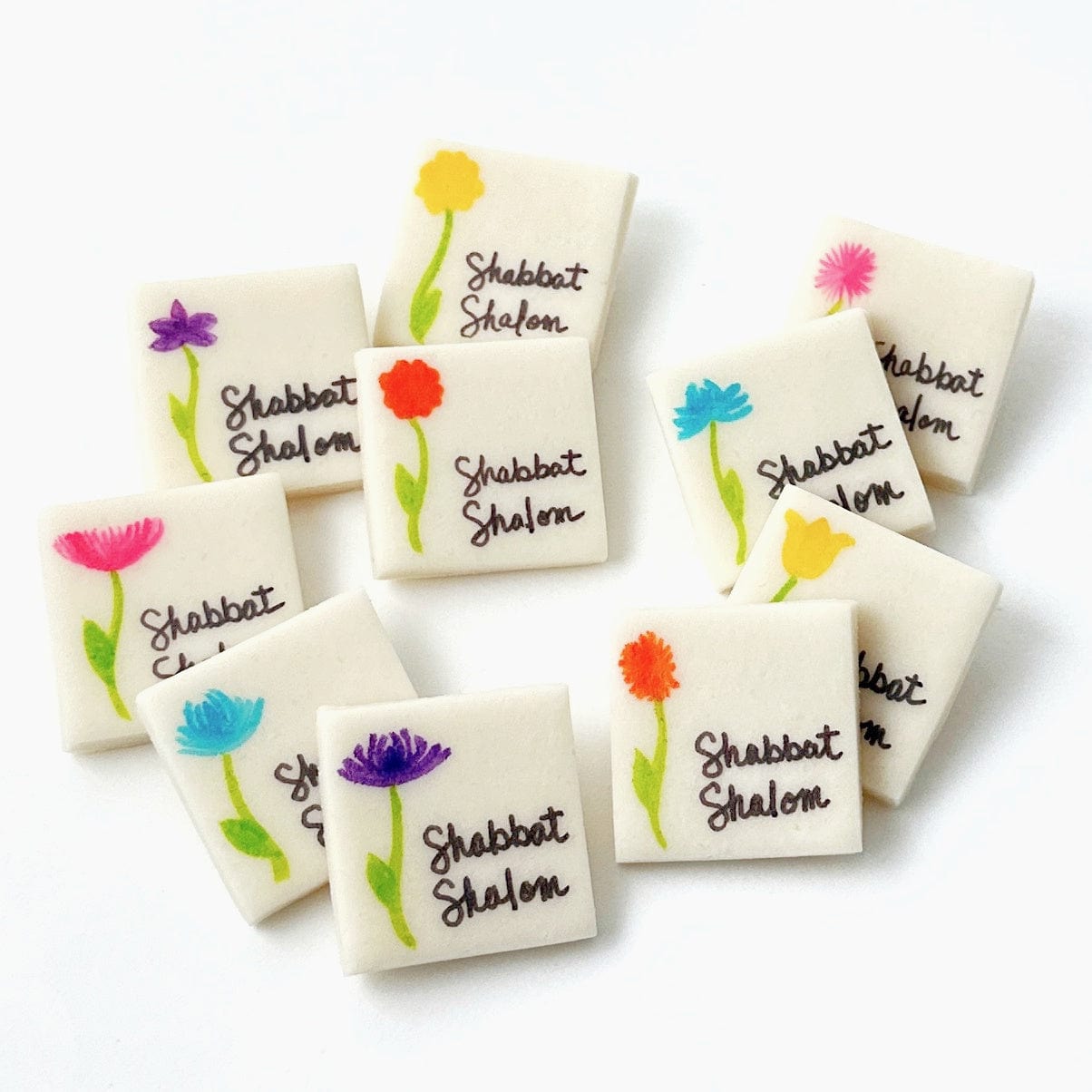 Marzipops Food Marzipan Shabbat Shalom Placecards
