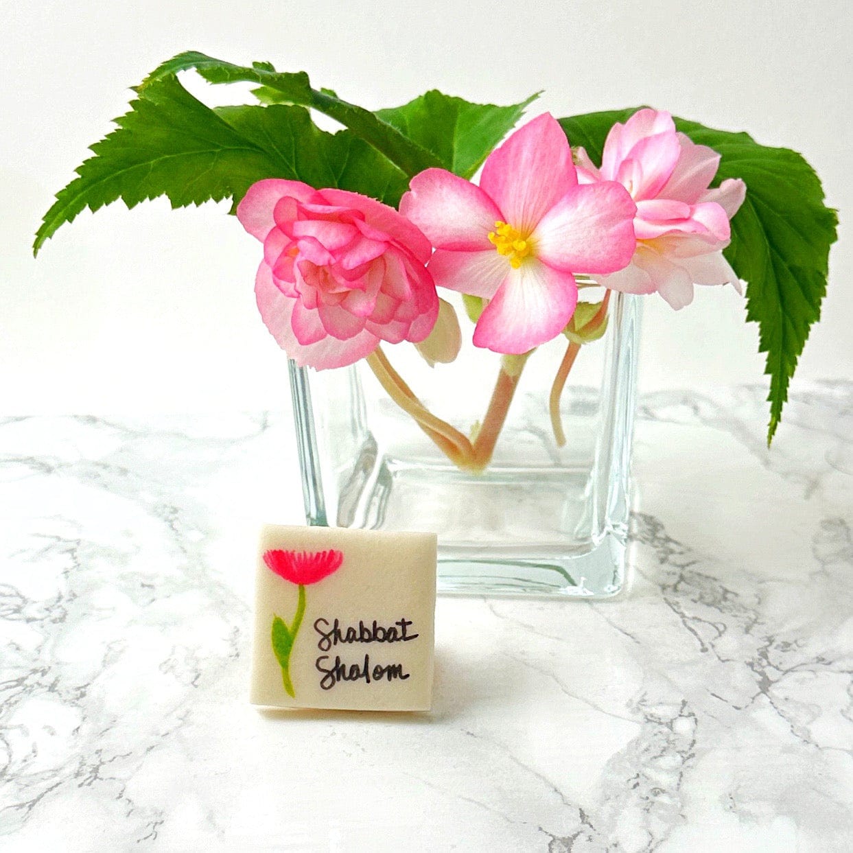 Marzipops Food Marzipan Shabbat Shalom Placecards
