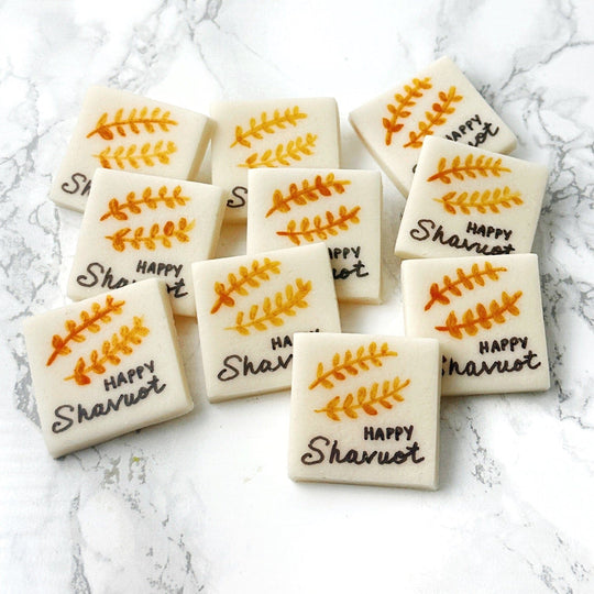 Marzipan Happy Shavuot Placecards