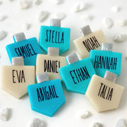 Marzipops Food Hanukkah Personalized Dreidels