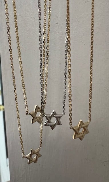 Liza Shtromberg Necklaces Mini Magen David Necklace by Leah Jessica