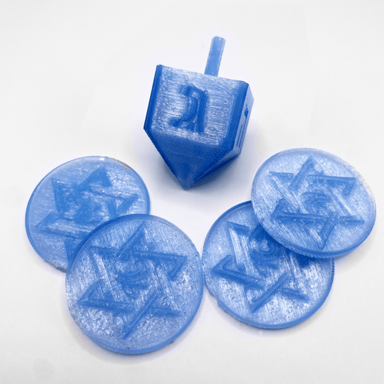 Recycled Water Bottle Dreidel Gift Box
