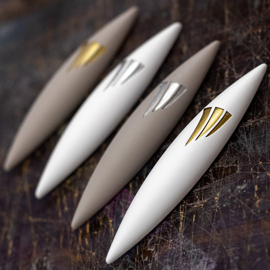 Apollo Stone Mezuzah by Laura Cowan - (Choice of Colors)