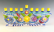 Liz Lauter Menorahs Long Menorah by Liz Lauter