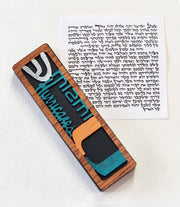 Glenn Grubard Designs Mezuzahs Miami Hurricanes - Black Sports Mezuzah Case by Glenn Grubard - Choice of Team