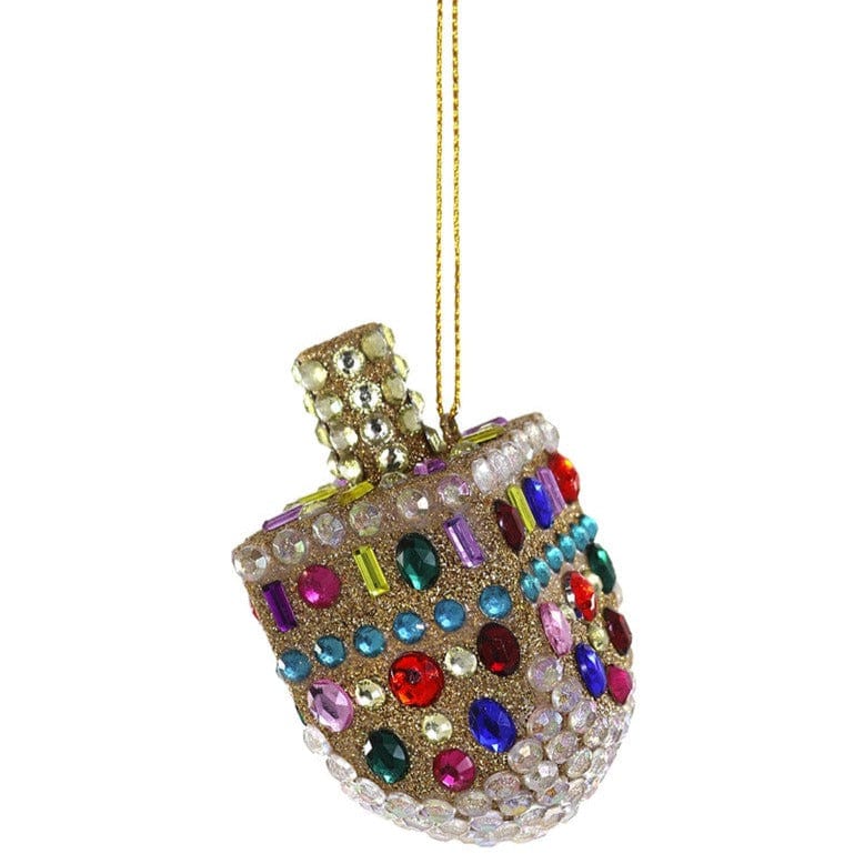 Cody Foster Ornaments Blingy Dreidel Ornament by Cody Foster