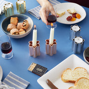 Modern Mensch Candlesticks Rose Gold Modern Mensch Candle Holders - Rose Gold