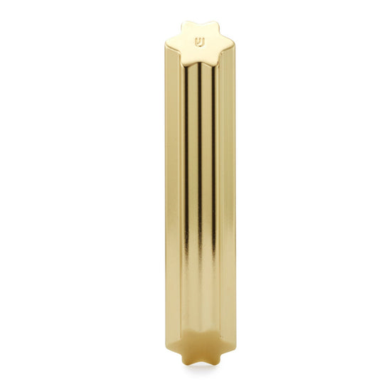 Modern Mensch Mezuzah - Brass