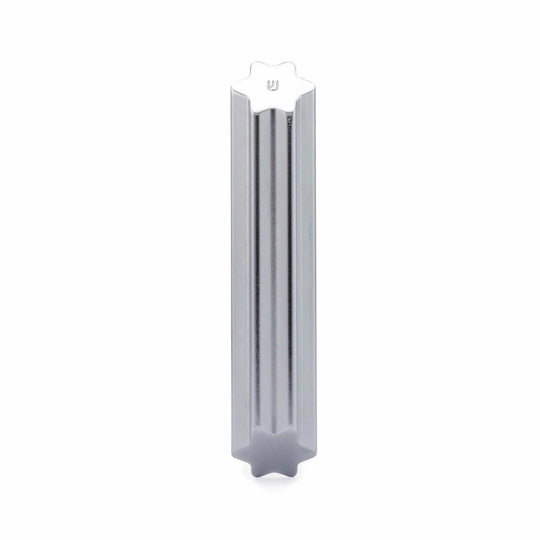 Modern Mensch Mezuzah - Chrome