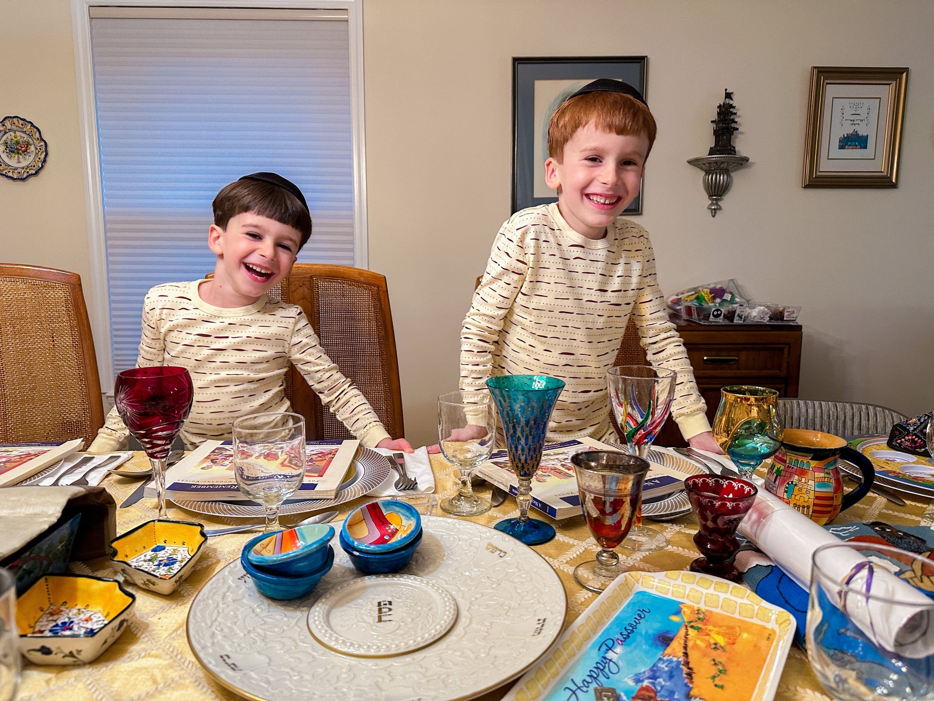 Midrash Manicures Pajamas Matzah Kids Pajamas, Sizes 2T -14