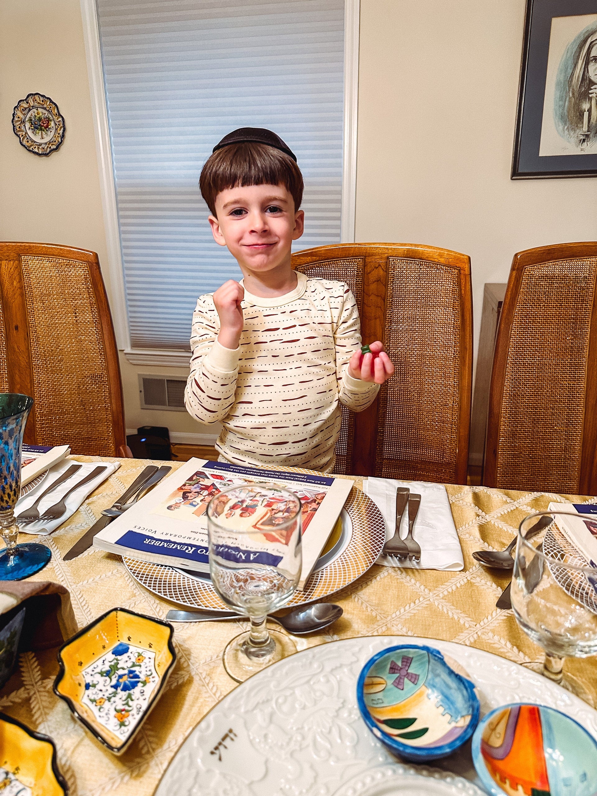 Midrash Manicures Pajamas Matzah Kids Pajamas, Sizes 2T -14