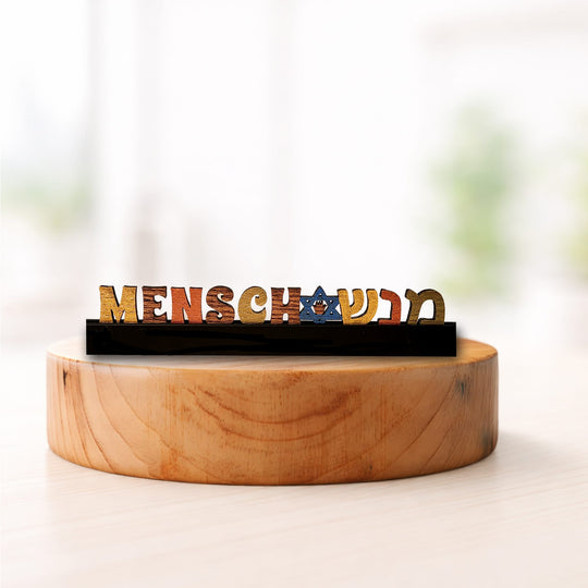 Handmade Personalized Mensch Sculpture by Glenn Grubard