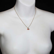 Michal Golan Necklaces Mini Pink and Turquoise Evil Eye Necklace by Michal Golan