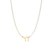 Miriam Merenfeld Jewelry Necklaces Mini Chai Charm Necklace - Gold Vermeil - 15" Chain