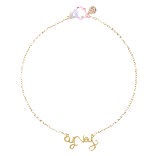 Oy Vey Necklace by Susan Alexandra - Bronze