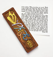 Glenn Grubard Designs Mezuzahs Bronze Phish - You Enjoy Myself Mezuzah Case by Glenn Grubard - Choice of Colors