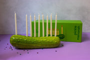 Amy Kritzer Becker Menorahs Handmade Pickle Menorah