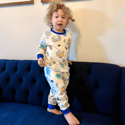 Amy Kritzer Becker Pajamas Hanukkah Light and Latkes Pajamas - (Kids Unisex Sizes 2T - 14)